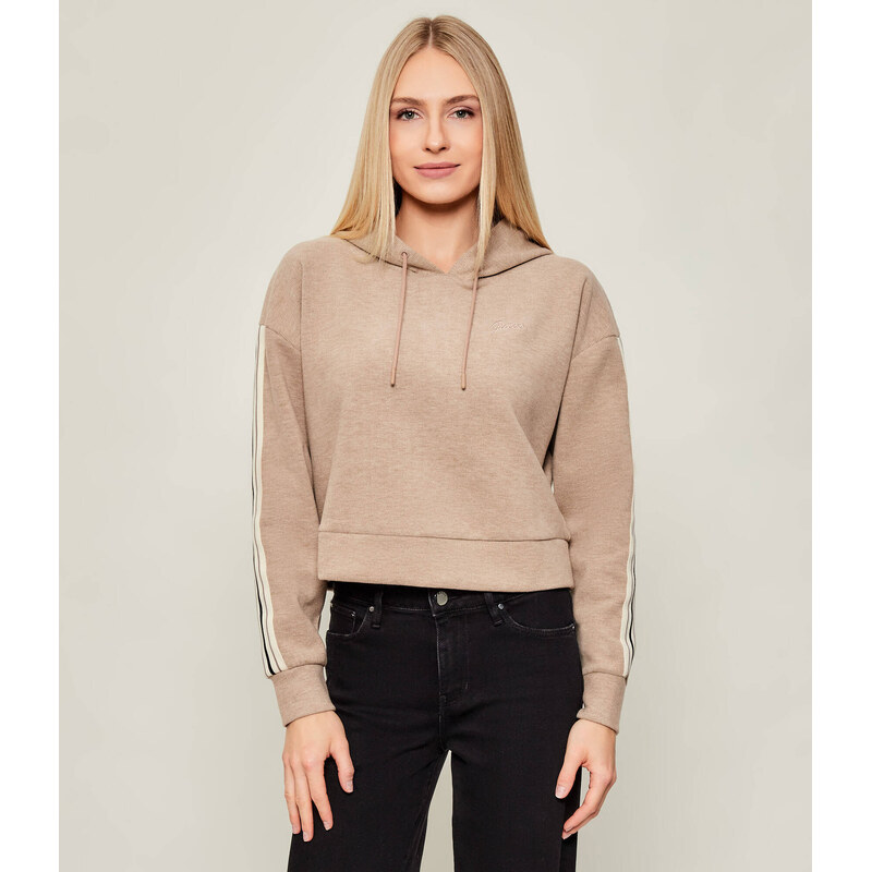 GUESS ACTIVE Mikina MURIEL | Oversize fit | s příměsí vlny