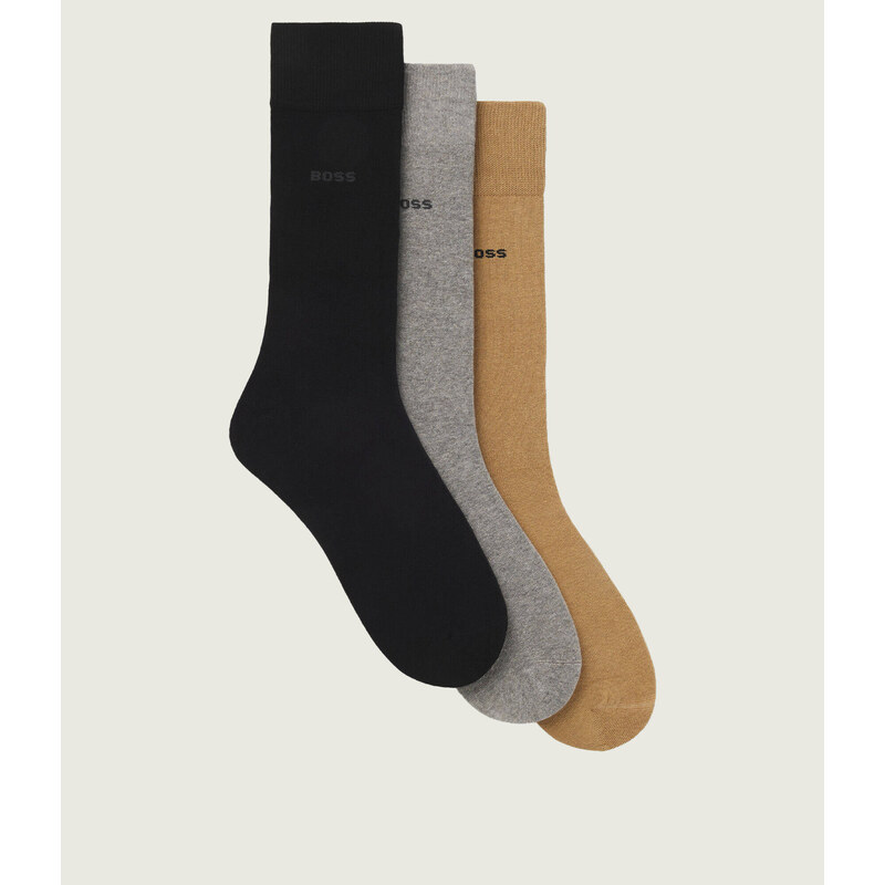 BOSS BLACK Ponožky 3-pack 3P RS GiftSet Uni CC
