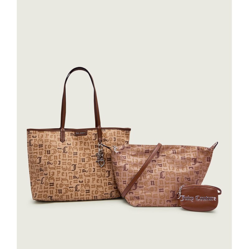 Juicy Couture Oboustranná kabelka shopper 2v1 + váček Joan 109278077