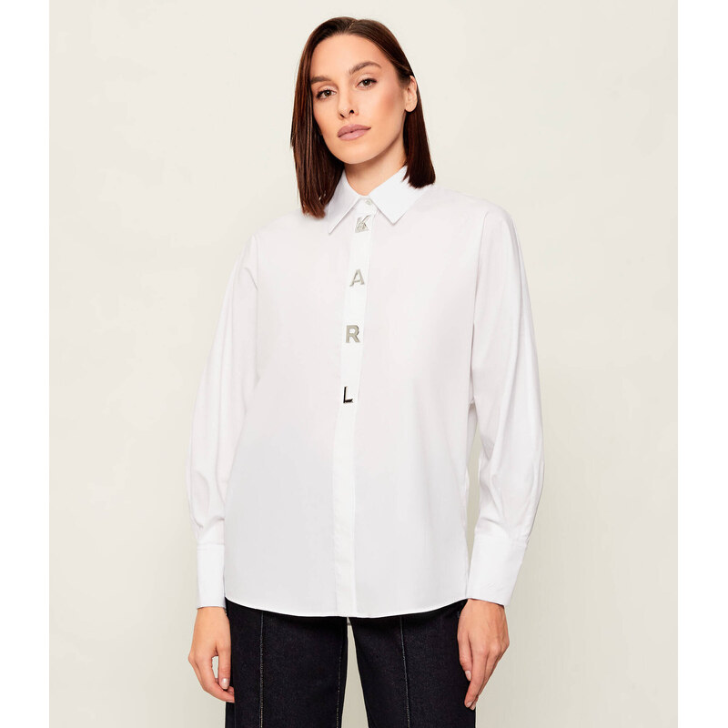 Karl Lagerfeld Košile snap fashion | Loose fit