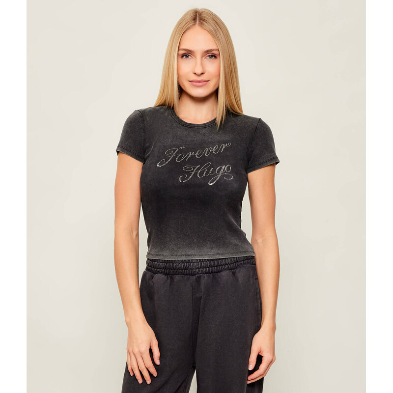 Hugo Blue Tričko Dever_B | Slim Fit
