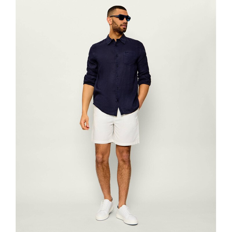 GUESS Lněná košile | regular fit