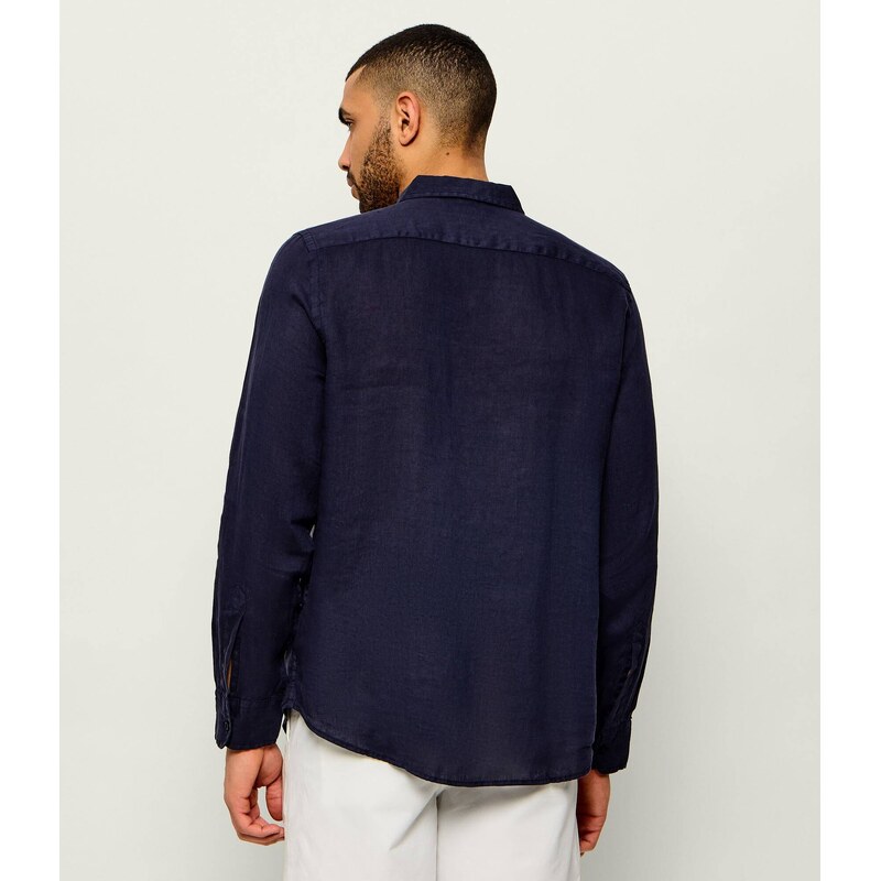 GUESS Lněná košile | regular fit