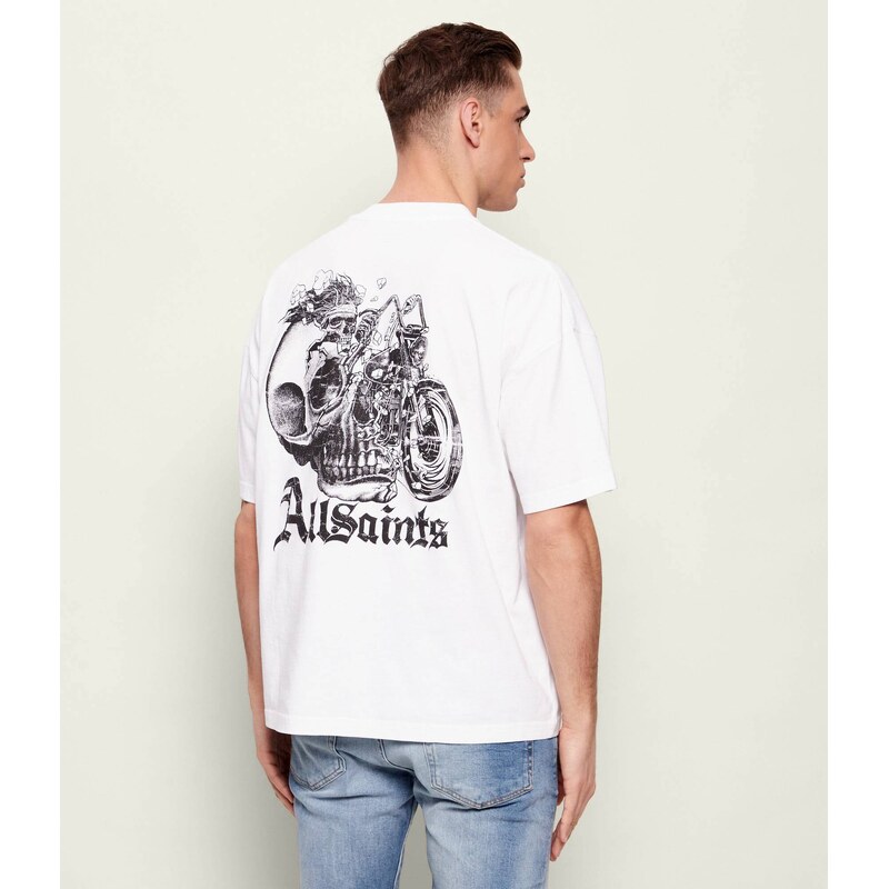 AllSaints Tričko PANHEAD | Oversize fit