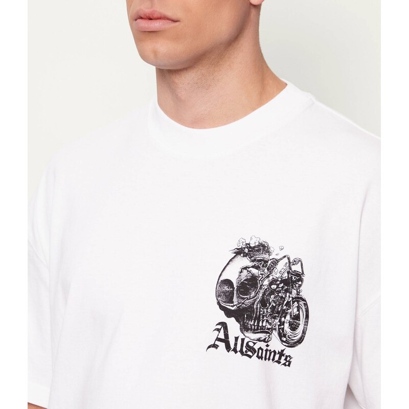 AllSaints Tričko PANHEAD | Oversize fit