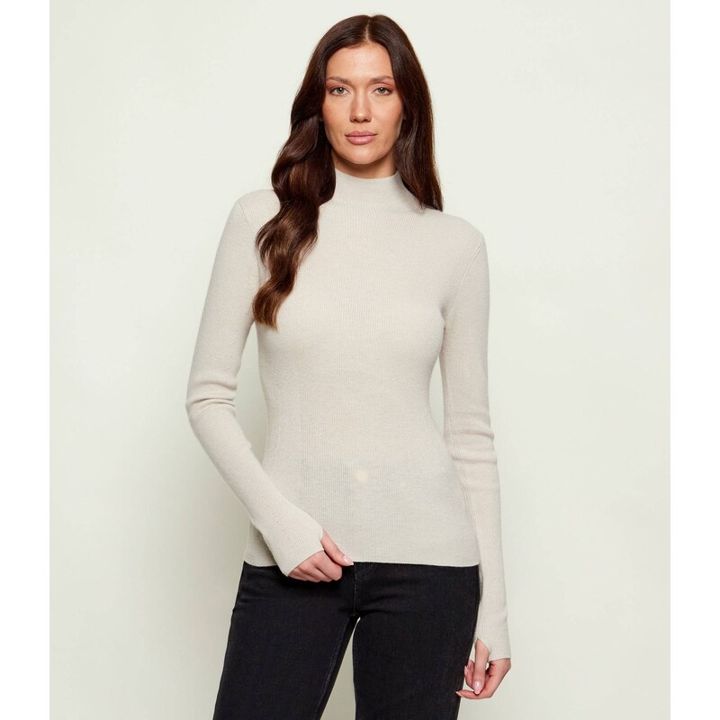 Marciano Guess Polorolák AFRAH | Slim Fit | s příměsí kašmíru