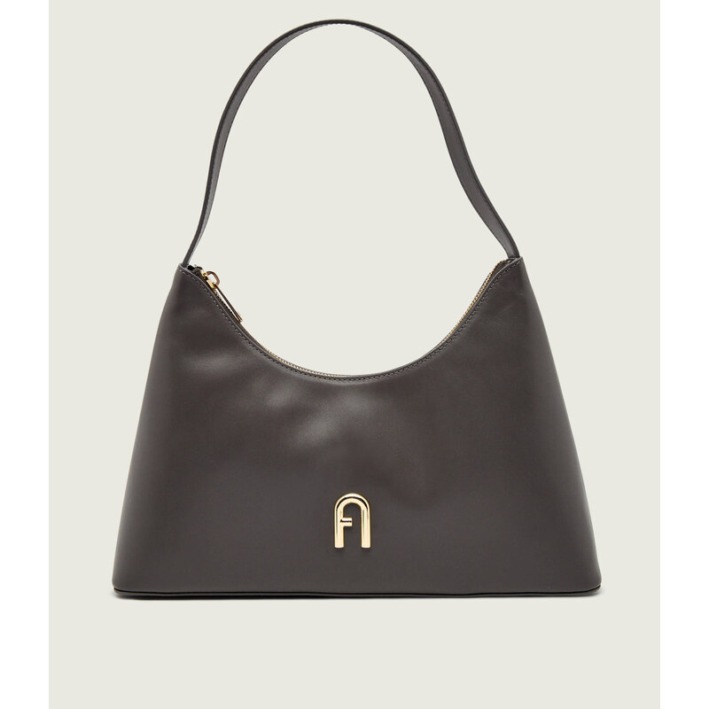 Furla Kožené hobo kabelka FURLA DIAMANTE 109123036