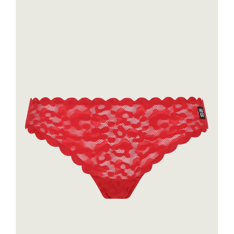 Hugo Bodywear Krajkové tanga 109103876