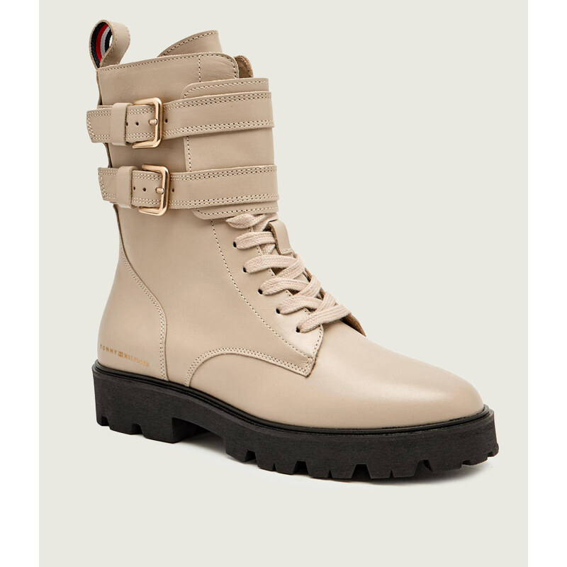 Tommy Hilfiger Kožené kotníkové boty 109094943