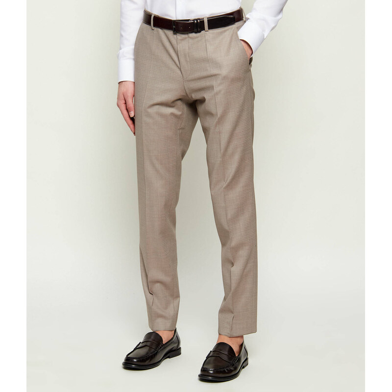 BOSS BLACK Vlněný oblek H-Houston-2pcs-261 | Slim Fit