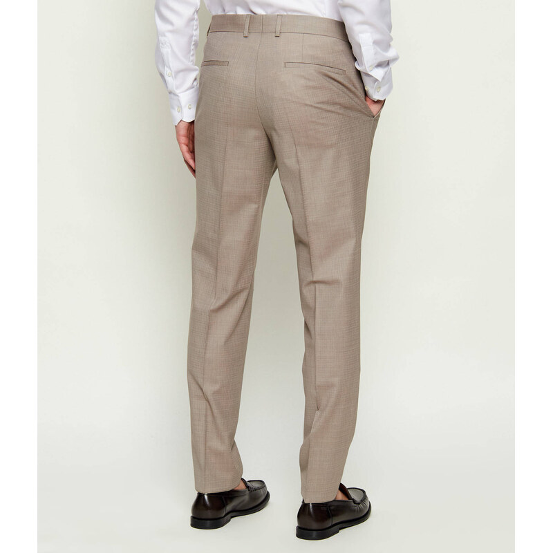BOSS BLACK Vlněný oblek H-Houston-2pcs-261 | Slim Fit