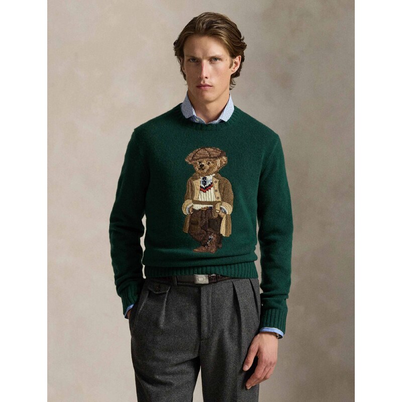 POLO RALPH LAUREN Vlněný svetr | regular fit | s příměsí kašmíru