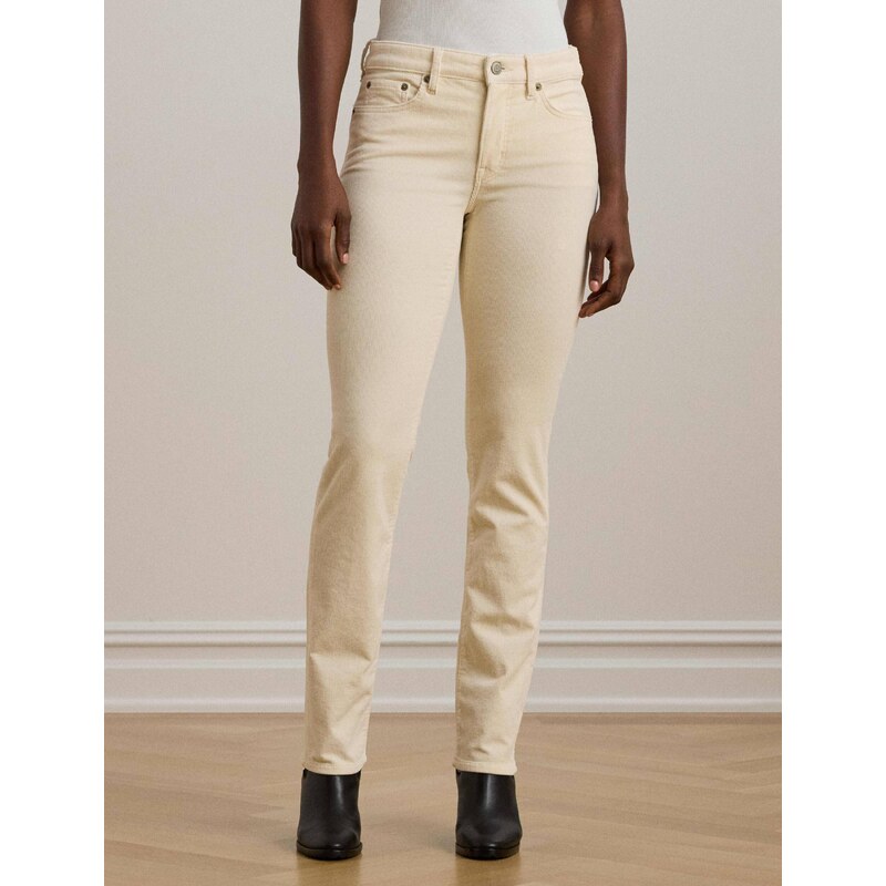 LAUREN RALPH LAUREN Manšestr kalhoty WALE CORD | Straight fit