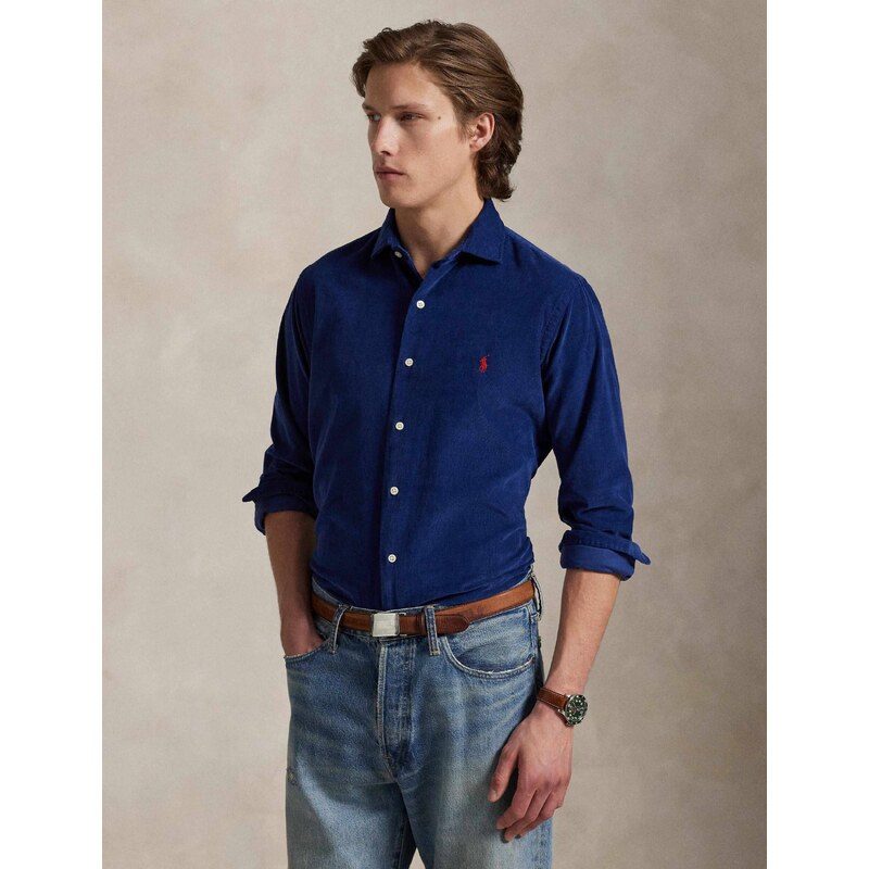 POLO RALPH LAUREN Košile | Custom fit | manšestr