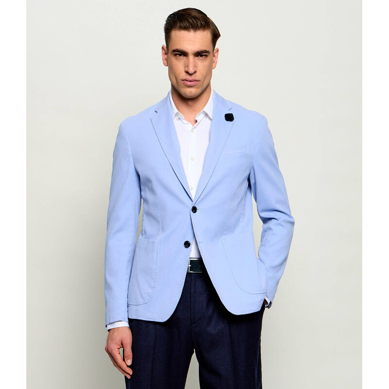 Joop! Sako Hoverest | Slim Fit přidáním lnu