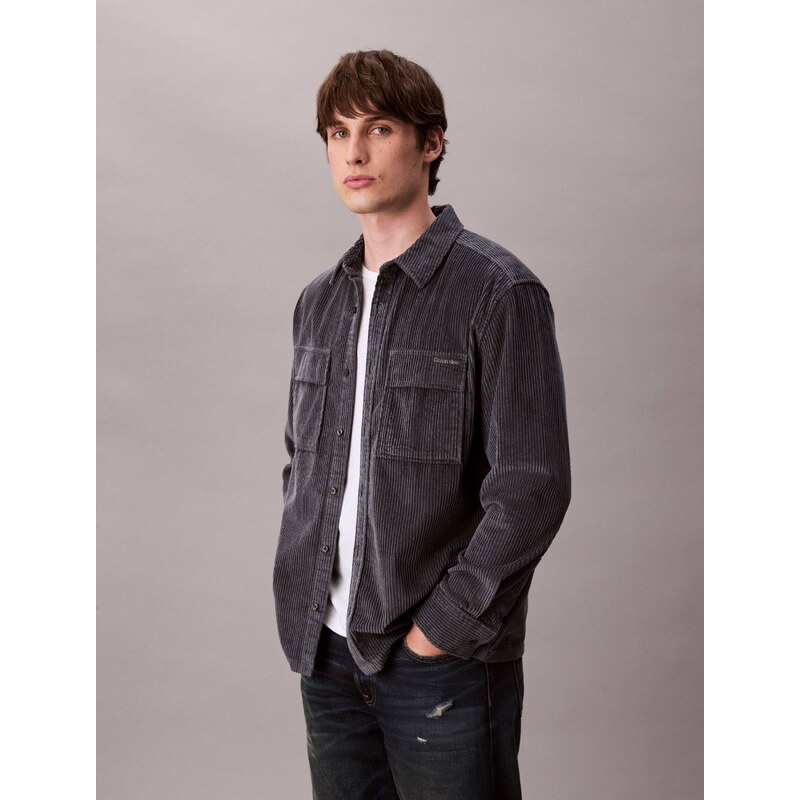 Calvin Klein Jeans Košile | Relaxed fit | manšestr
