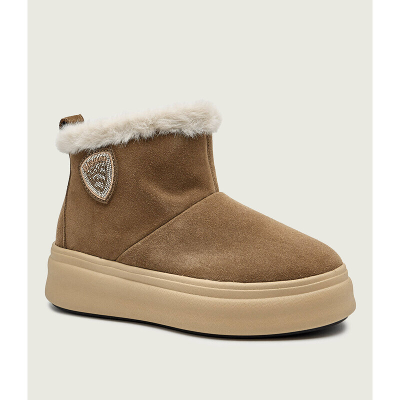BLAUER Sněhule EMERY02 | semiš | shearling