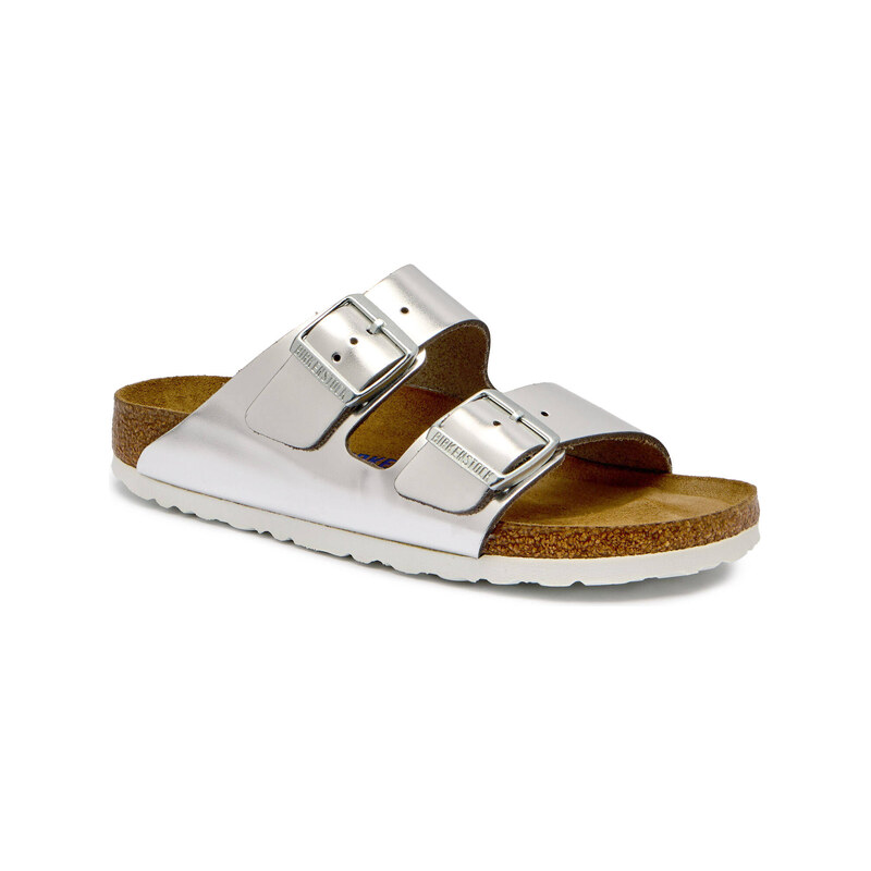 Birkenstock Kožené pantofle Arizona BS | narrow fit soft footbed