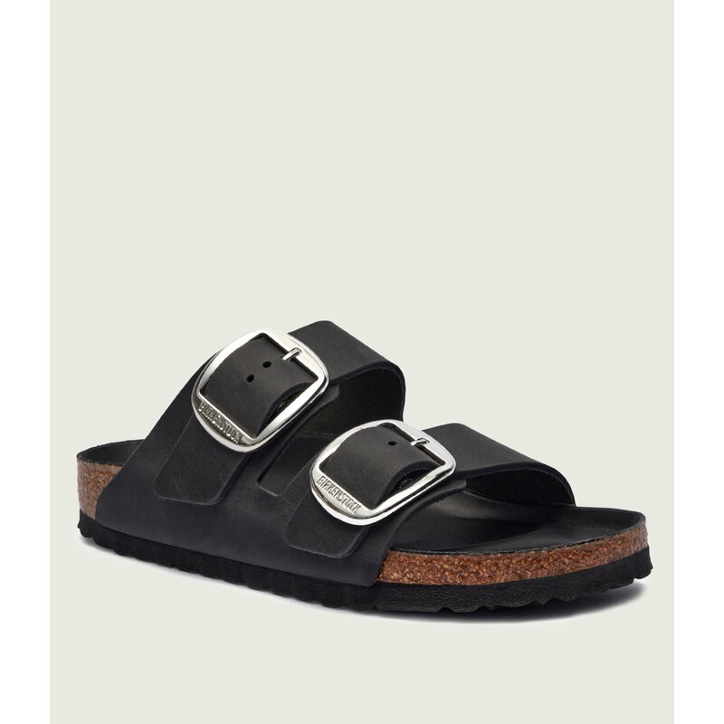 Birkenstock Kožené pantofle Arizona Big Buckle | narrow fit