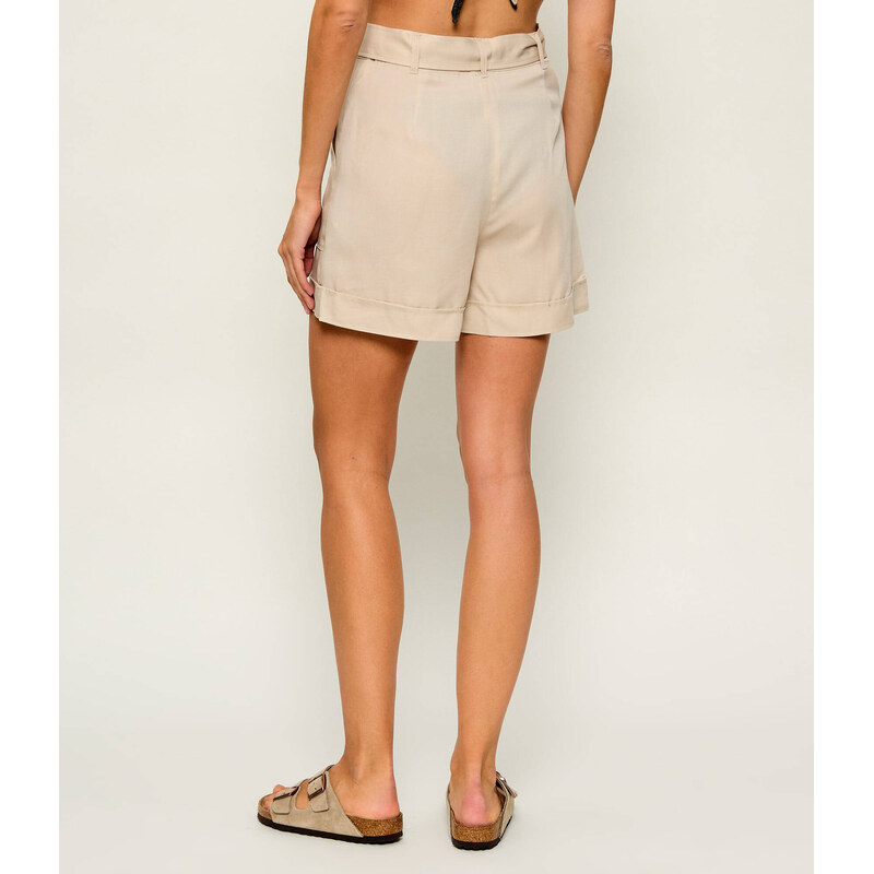 GUESS Šortky + opasek NEW NINA | Relaxed fit