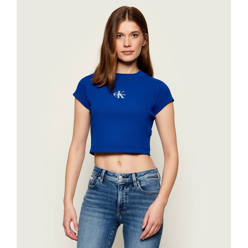 Calvin Klein Jeans Tričko | Cropped Fit