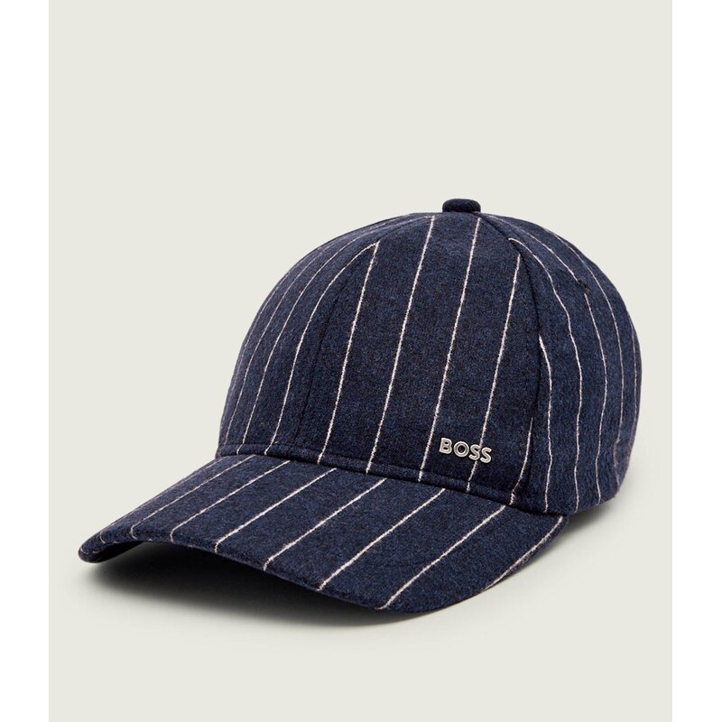 BOSS BLACK Kšiltovka Zed_Performance-Pin | s příměsí vlny