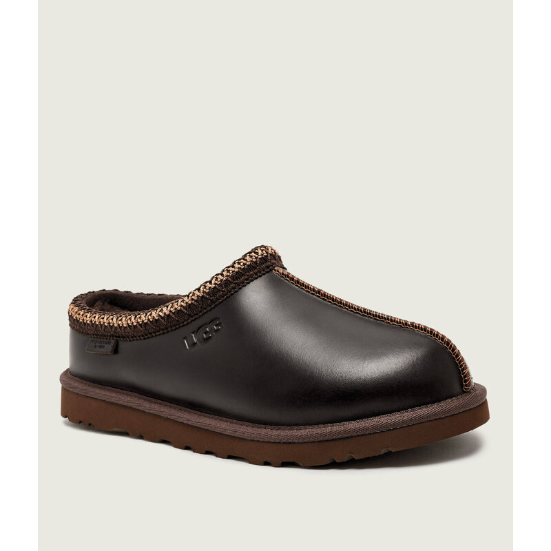UGG Kožené pantofle typu mules M TASMAN | s příměsí vlny