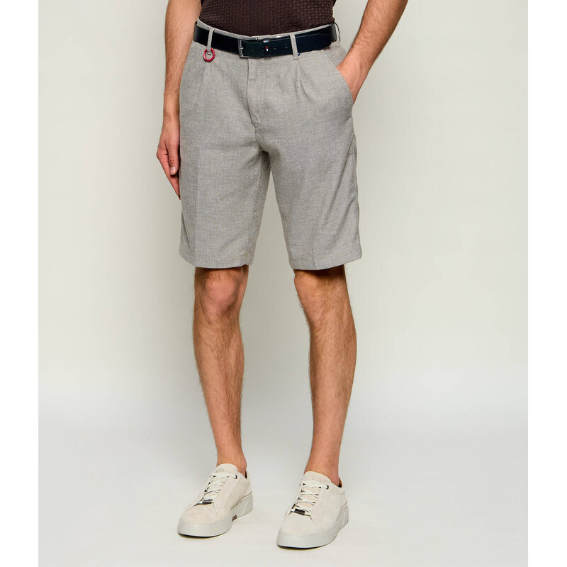 Joop! Jeans Šortky chino Ruby | regular fit přidáním lnu