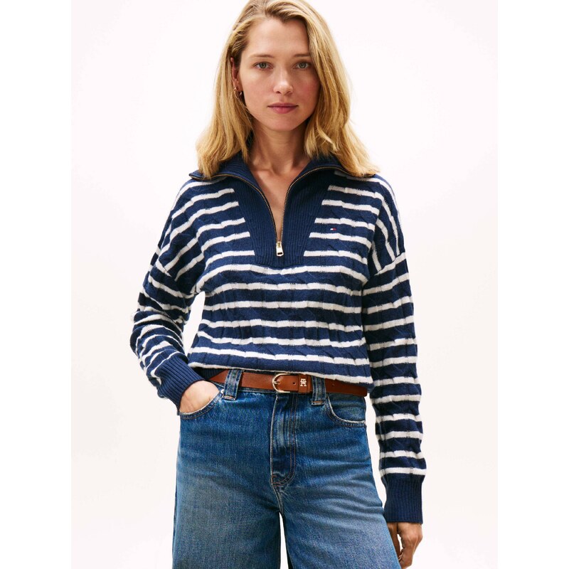 Tommy Hilfiger Vlněný svetr | Loose fit