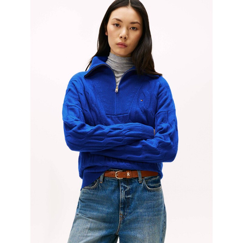 Tommy Hilfiger Vlněný svetr | Relaxed fit