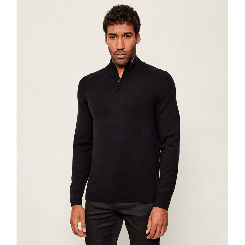 BOSS BLACK Vlněný svetr H-Hemarlo | regular fit | s příměsí