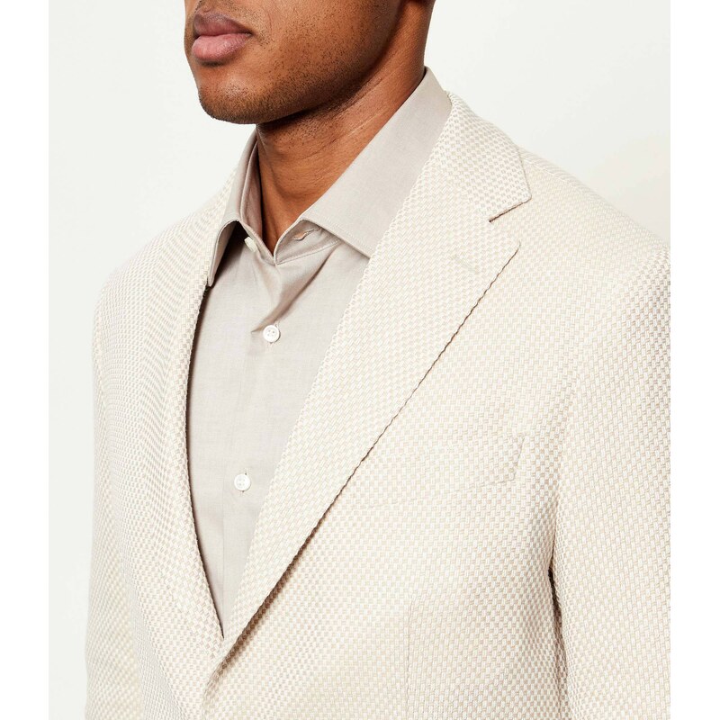 BOSS BLACK Sako C-Hanry-262 | Slim Fit přidáním lnu