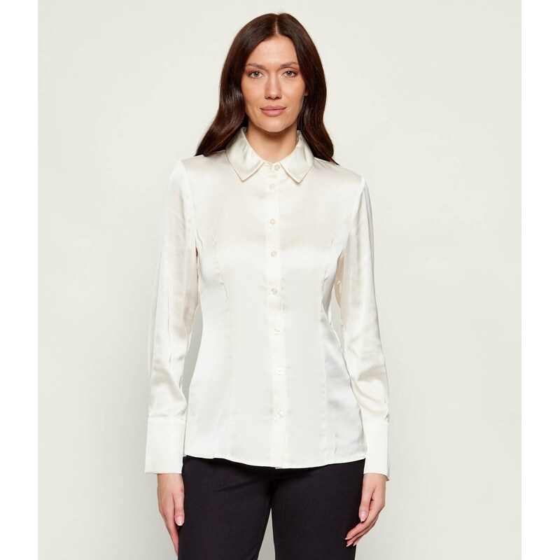 GUESS Saténová košile FERNANDA | Slim Fit