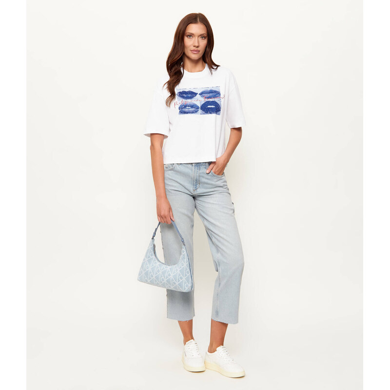 Calvin Klein Džínová kabelka na rameno