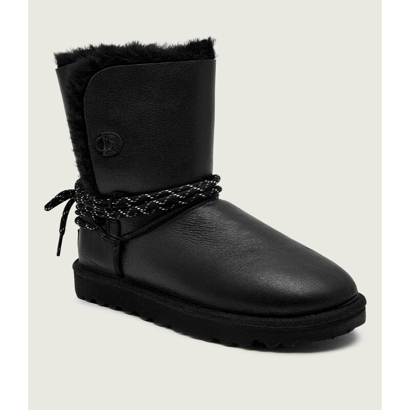 UGG Sněhule W BAILEY TIE | kůže 108737420