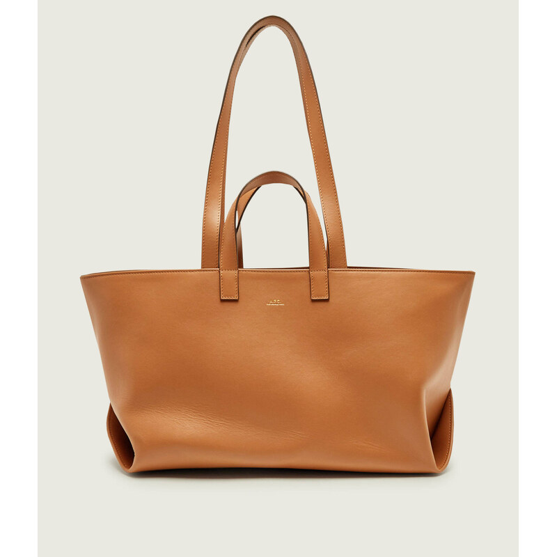 A.P.C. Kožená kabelka shopper + váček Le Drummer