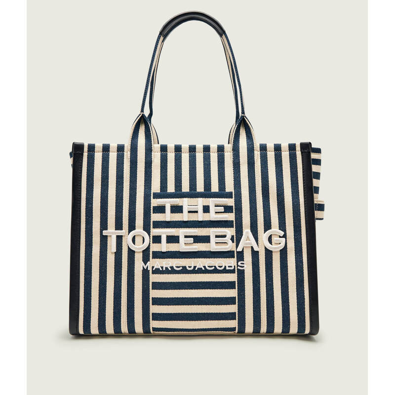 Marc Jacobs Kabelka shopper The Large Tote přidáním lnu