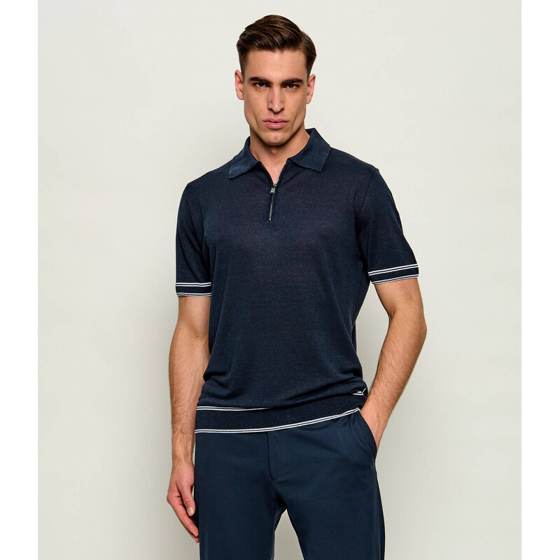 BOSS BLACK Lněné polokošile H-Norbertino | regular fit