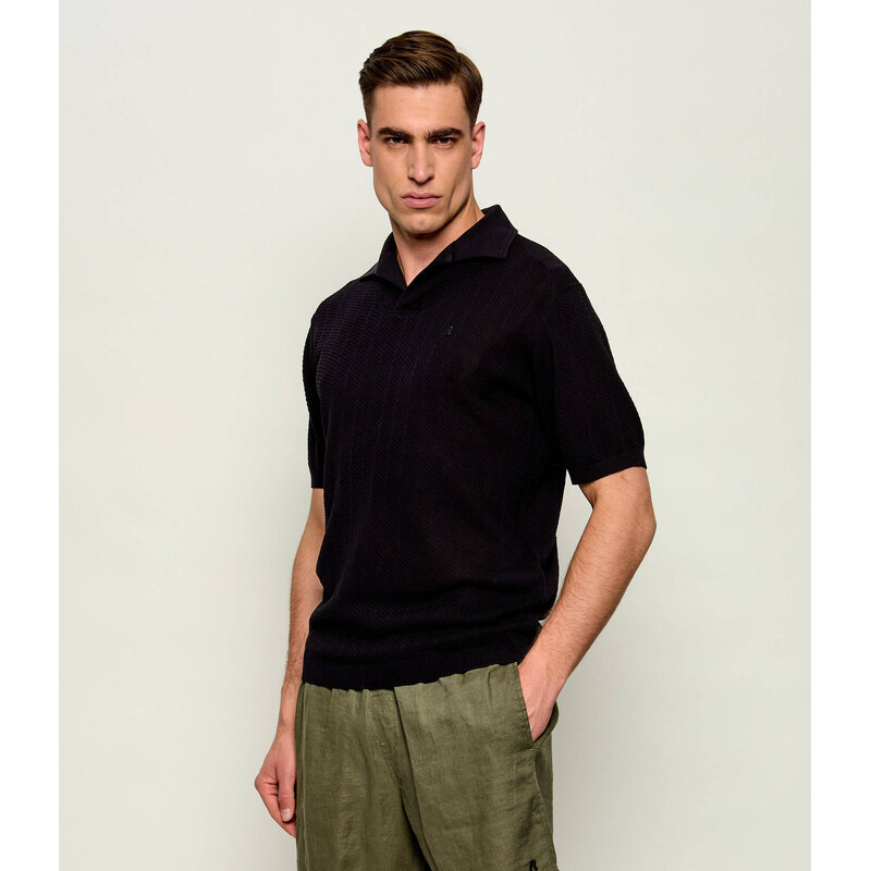 Replay Polokošile | regular fit přidáním lnu