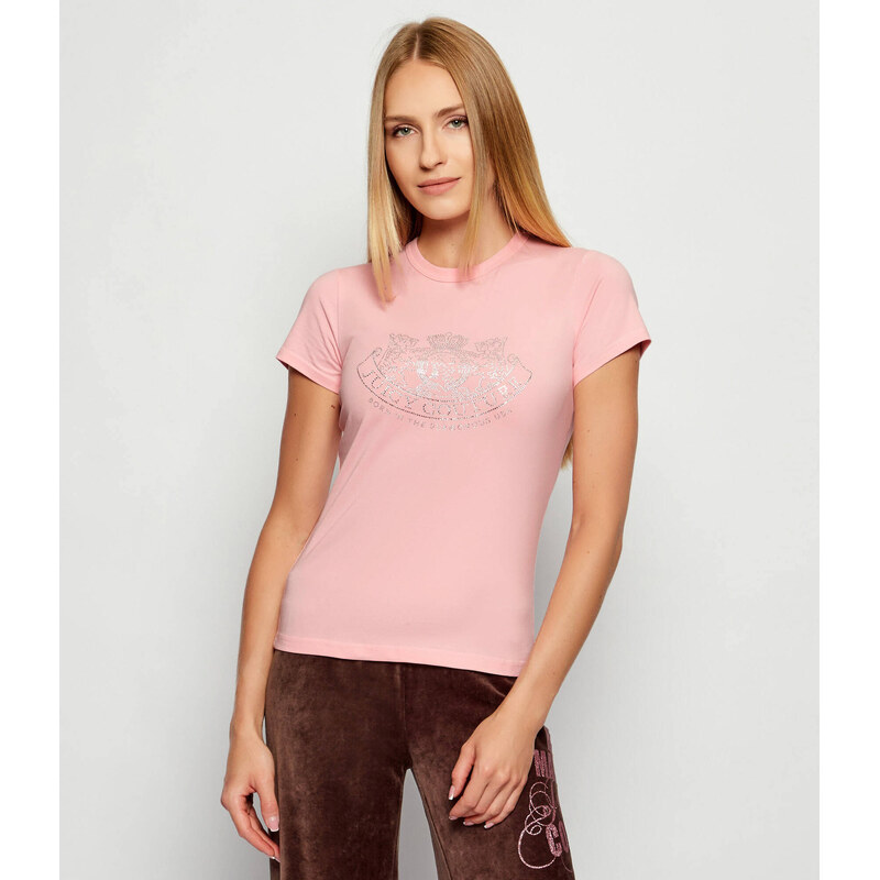 Juicy Couture Tričko DOG CREST HILTON | Slim Fit 108711300