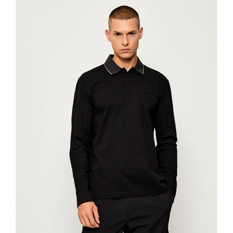 BOSS GREEN Polokošile PL_League Plisy | regular fit | pique