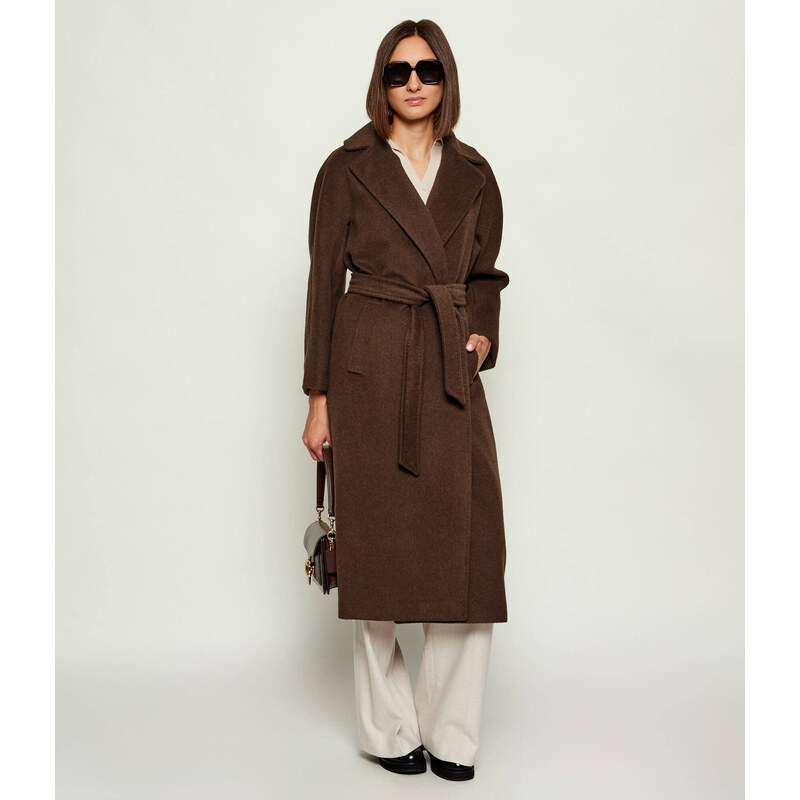 Weekend MaxMara Vlněný kabát TEMPERA 108711314