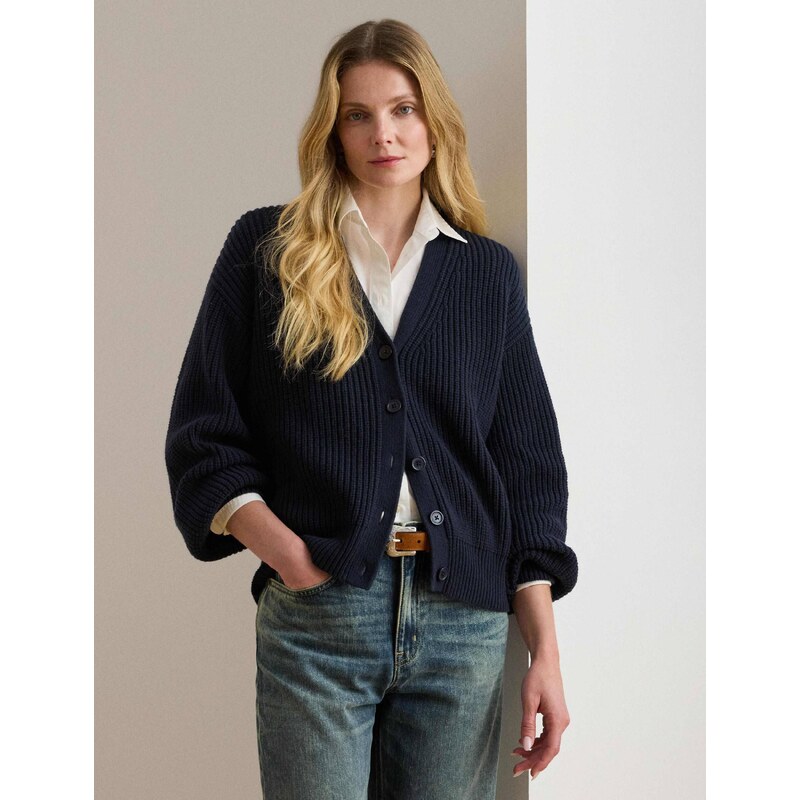 LAUREN RALPH LAUREN Vlněný kardigan | regular fit