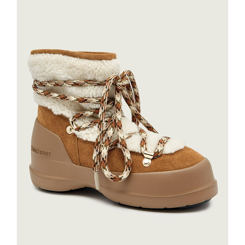 Moon Boot Sněhule LUNA SHEARLING | semiš 108616841