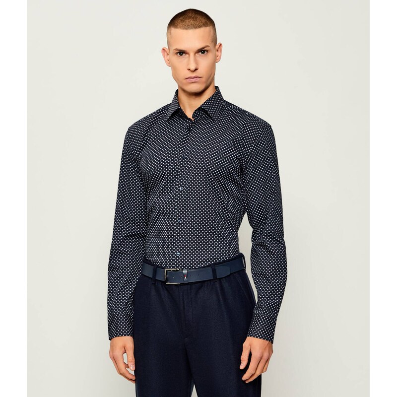 BOSS BLACK Košile H-HANK-kent-C1-214 | Slim Fit | stretch