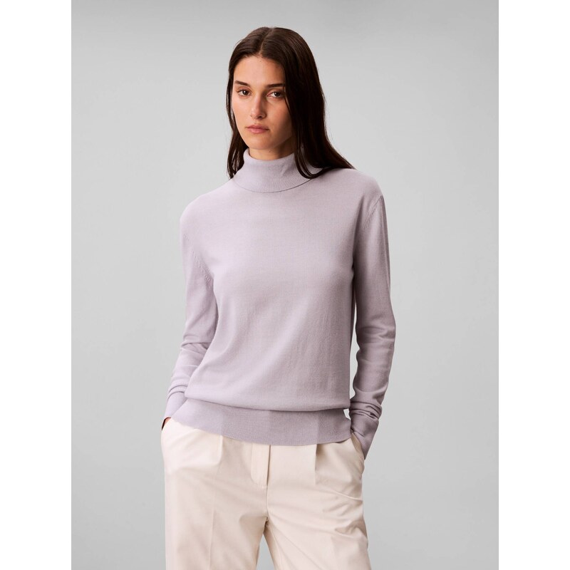 Calvin Klein Rolák | regular fit | s příměsí vlny