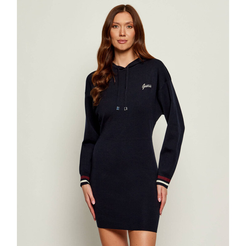 GUESS ACTIVE Šaty SABINA | s příměsí vlny 108550210