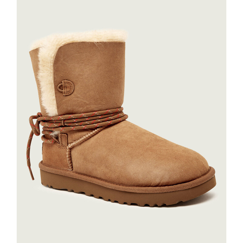 UGG Sněhule Classic Bailey Tie | semiš