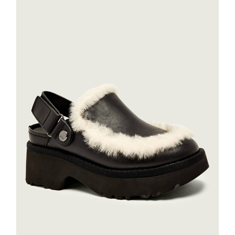UGG Kožené mule 2v1 ESMEE | shearling