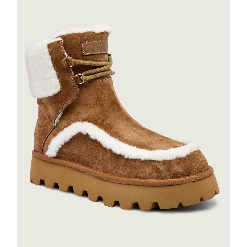 Marc Cain Sněhule shearling | semiš 108516541